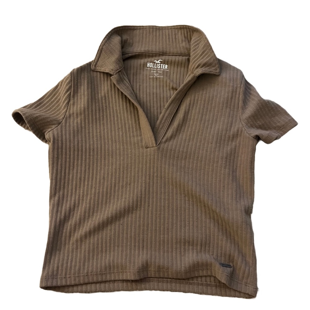 Hollister baby tee polo